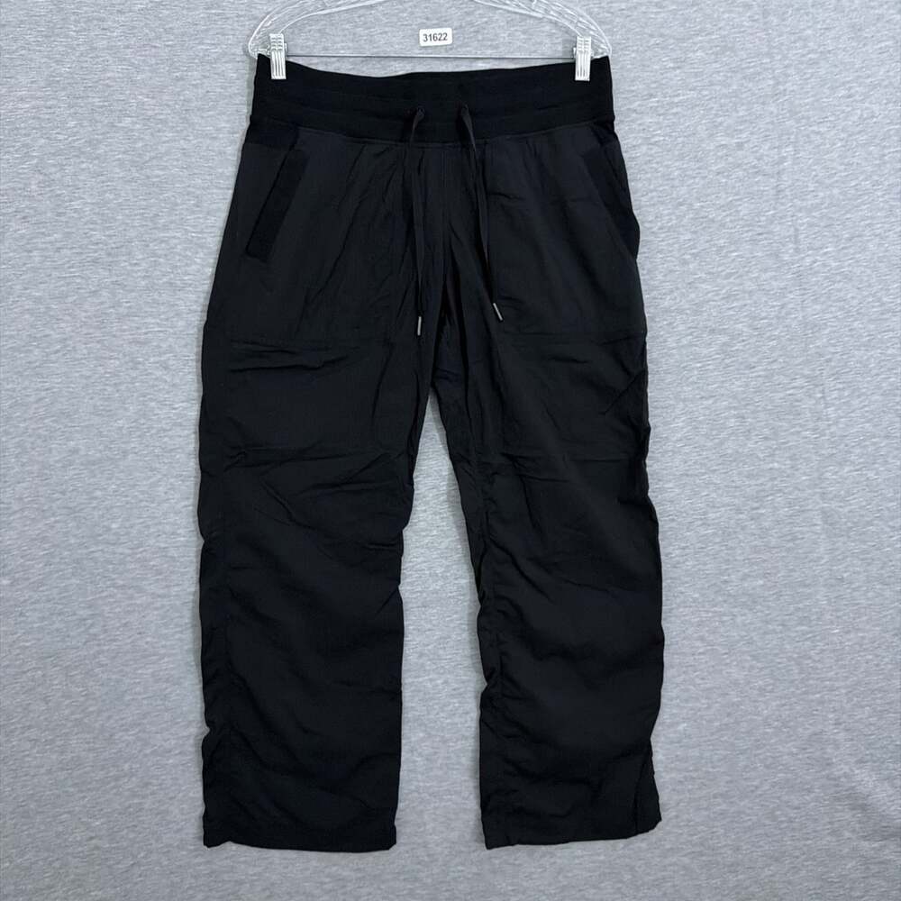 Lululemon Women's Size 10 Black Dance Studio Mid-Rise Straight Leg Pants
